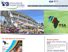 Tablet Screenshot of intltourismstudies.com